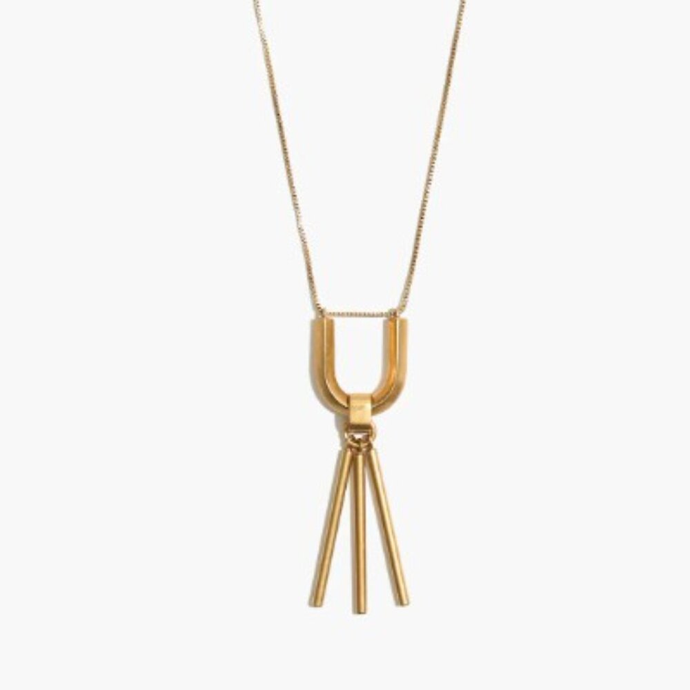 Madewell Curvelink Pendant Necklace